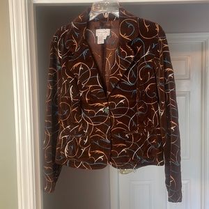 Live a Little Brown Blazer - Women’s Large